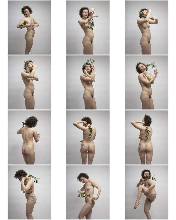 Alice nude portrait /white - Image 2