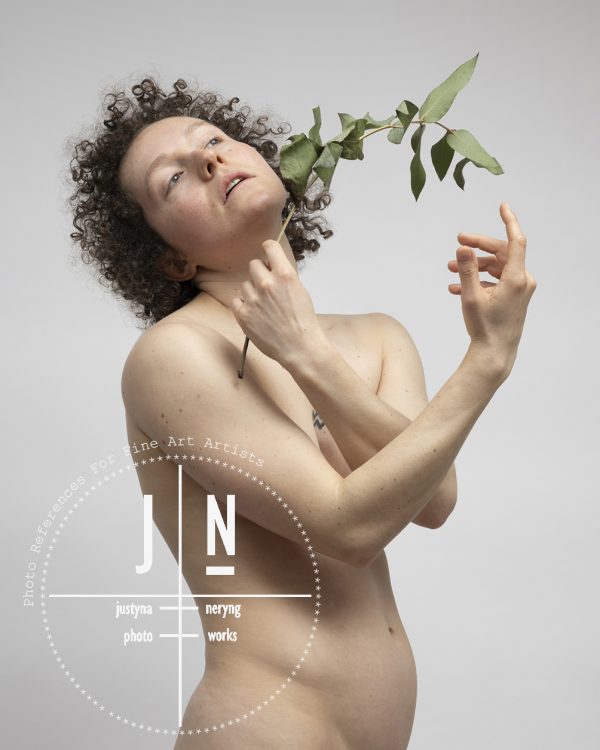 Alice nude portrait /white