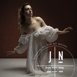 Carly seated /white gown I