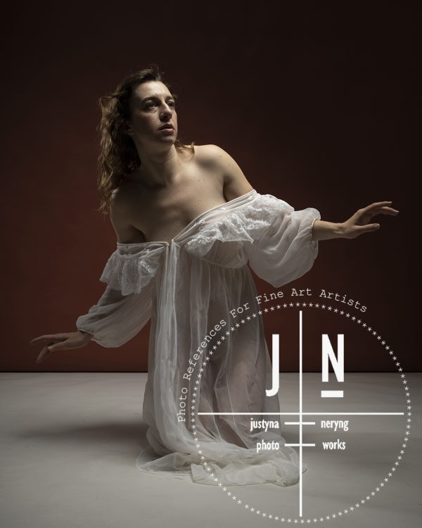 Carly seated /white gown I