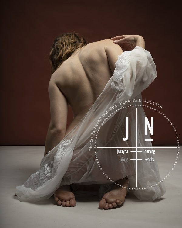 Carly seated /white gown II