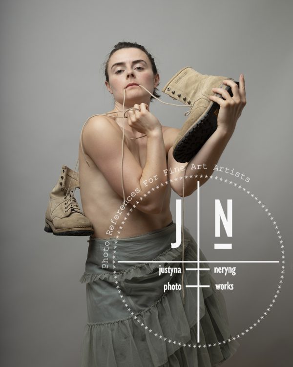Portrait with boots