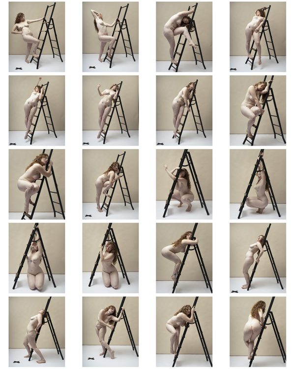 Maud on the ladder/20 shots - Image 2